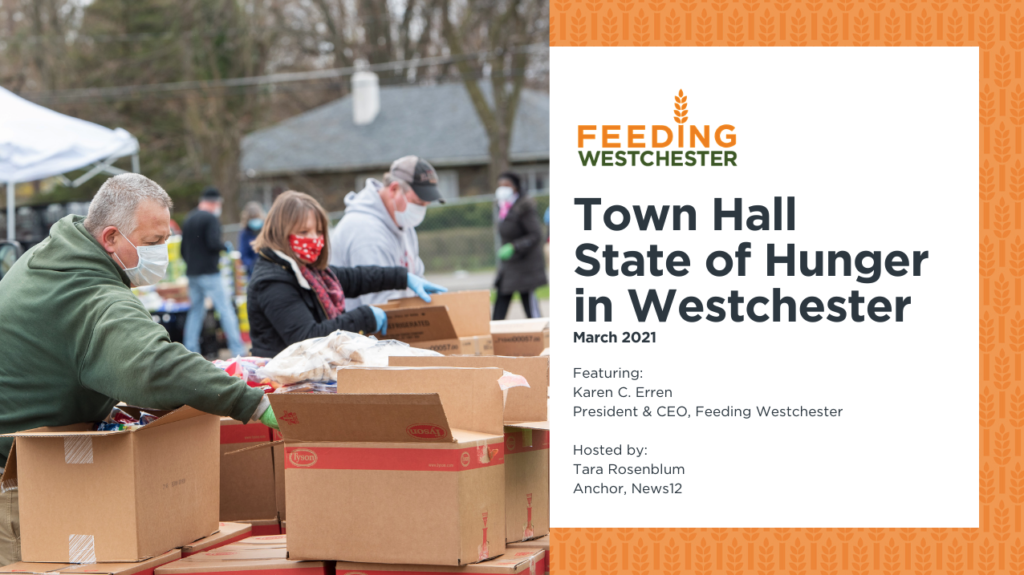 State of Hungerin Westchester Town Hall